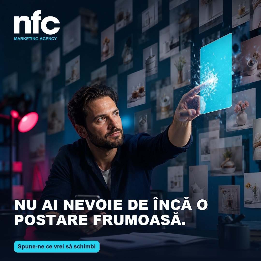 Nu ai nevoie de încă o postare frumoasă – mesaj clar de brand
