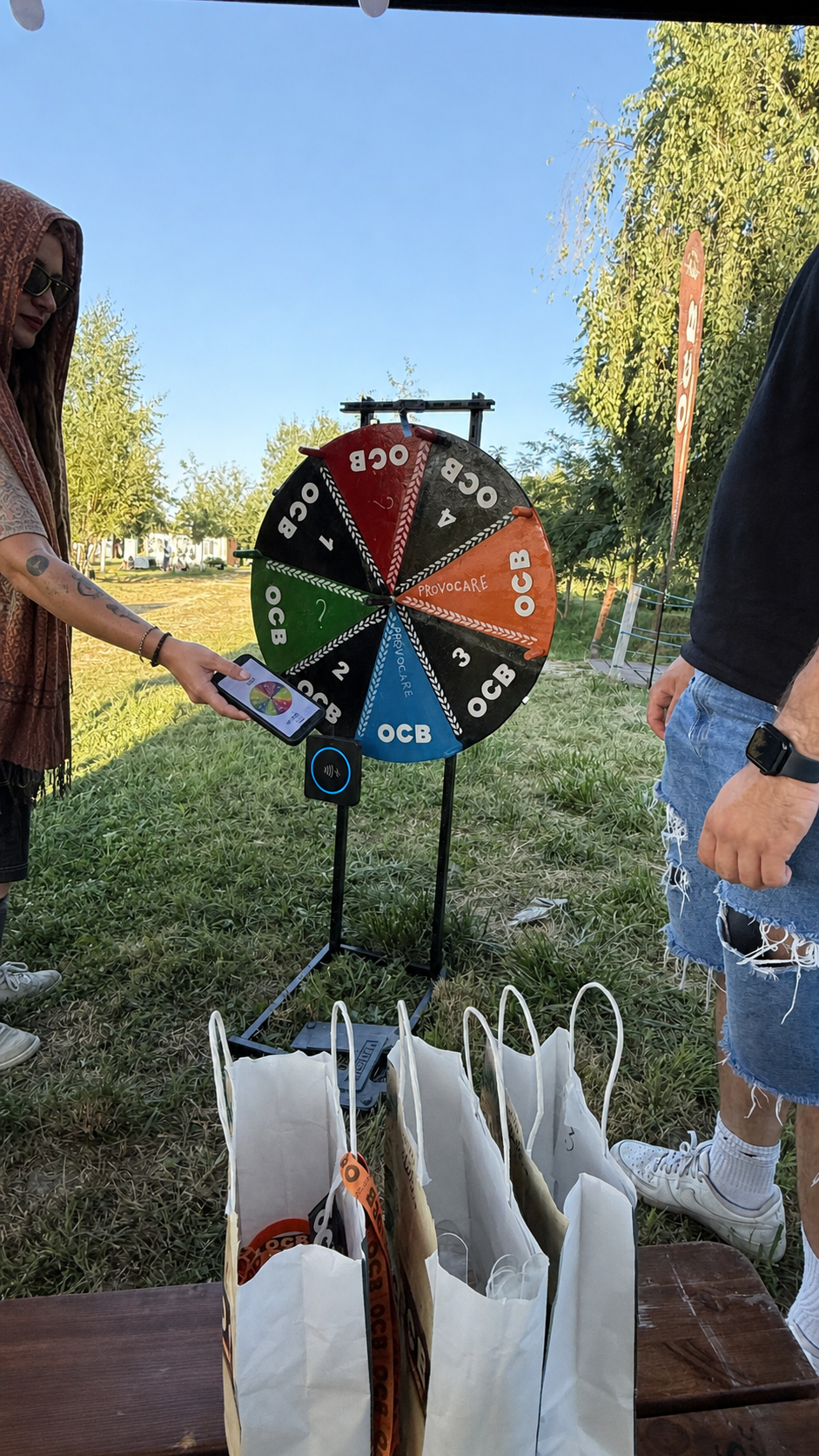 Experiență interactivă pentru public